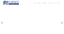 Desktop Screenshot of flipsideentertainment.com