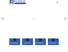 Tablet Screenshot of flipsideentertainment.com